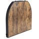 Стіл Bo-Camp Woodbine Oval 150x80 cm Black/Wood look (1404230) DAS301532 фото 4
