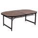 Стіл Bo-Camp Woodbine Oval 150x80 cm Black/Wood look (1404230) DAS301532 фото 10