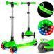 Дитячий самокат триколісний Ricokids Jelly зелений 765900 фото 1