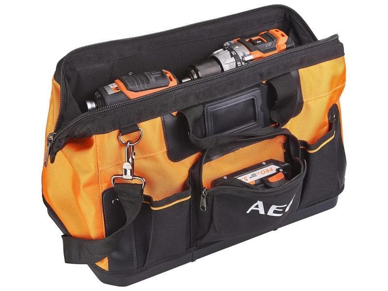 Сумка для інструменту професійна AEG BAGTT (4932471880), 37 л, водонепроникна, 8+7 кишень 4932471880 фото