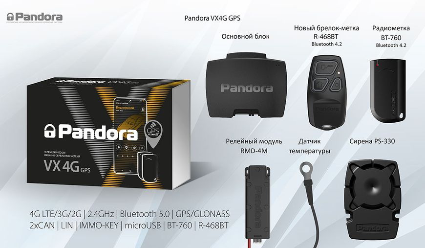 Pandora VX-4G GSM GPS v2 VX-4G GPS v2 фото