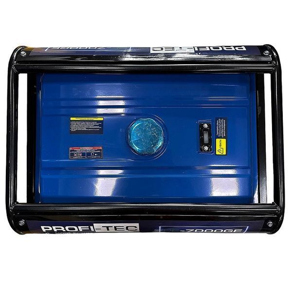 Генератор бензиновый PROFI-TEC PE-7000GE (7.0 кВт, электростартер) 004764P фото
