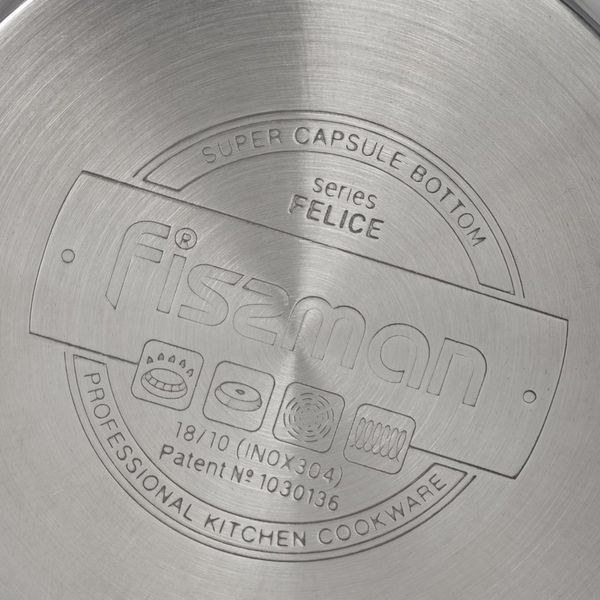 Ківш Fissman Felice 20x10 см/3,2 л 5336 5336 фото