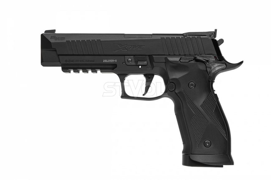 Пістолет пневматичний Sig Sauer P226 X5 Blowback + подарунок AIR-X5-177-BLK фото