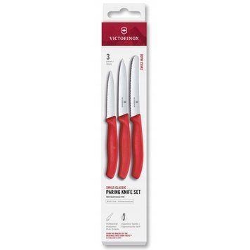 Набір ножів для чищення овочів Victorinox Swiss Classic 3 ножа черв 6.7111.34C1 6.7111.34C1 фото
