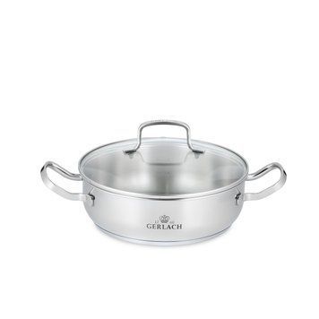 Каструля з кришкою 24 см 2 л Gerlach Simple (5901035499829) 5901035499829 фото