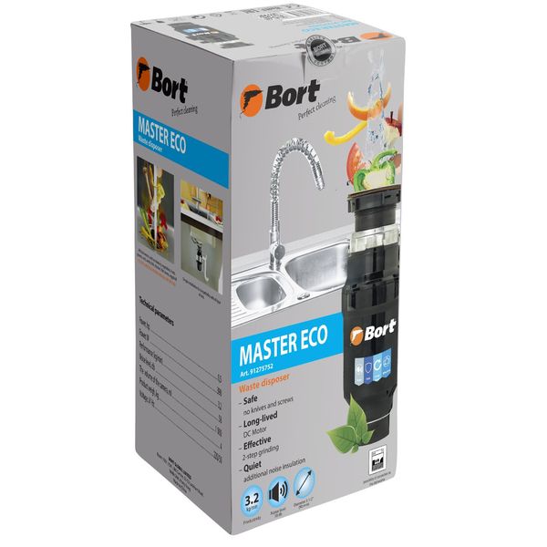 Подрібнювач харчових відходів Bort MASTER ECO MASTER ECO фото