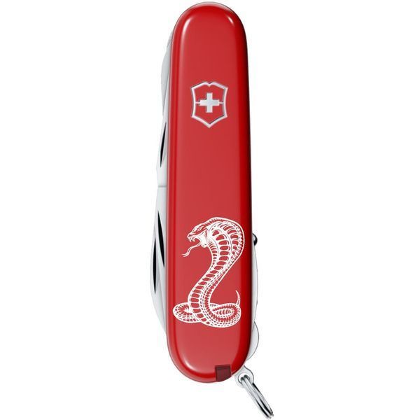 Складаний ніж Victorinox HUNTSMAN ZODIAC Могутня кобра 1.3713.Z4340u 1.3713_Z4340u фото