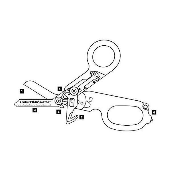 Ножиці Leatherman Raptor чорні-пісочні 833062 + безкоштовна доставка 833062 фото