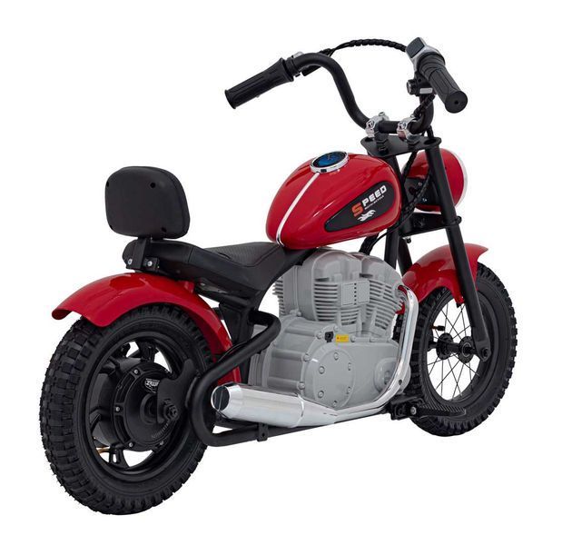 Дитячий акумуляторний мотоцикл SPEED Power Червоний PA.A9902.CR фото