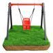 Гойдалка K-SPORT KSOZ023 SUPER FUN - сіро-червона KS-406 фото 2