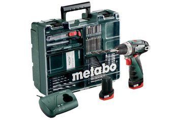 Аккумуляторный шуруповерт Metabo PowerMaxx BS Basic Mobile Workshop 2x2 Ач (Безкоштовна доставка) 600080880 фото