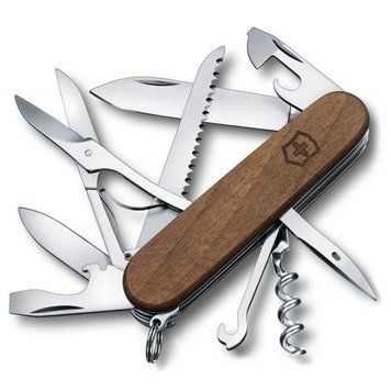Складаний ніж Victorinox Huntsman Wood 9,1 см 1.3711.63B1 (блістер) 1.3711.63B1 фото