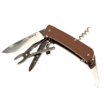 Багатофункціональний ніж Ruike Criterion L41, (8.5 см) 12C27 / G10 коричневий, 22 інстр. L41-N фото
