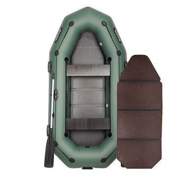 Трехместная надувная гребная лодка Bark В-280PD книжка В-280PD книжка фото