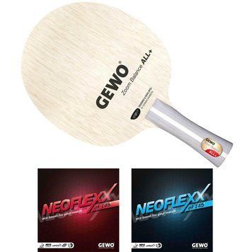 Ракетка для настільного тенісу Gewo Zoom Balance ALL, Neoflexx 48.0 + 45.0, ST (11640000031) 931329 фото