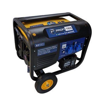 Генератор бензиновый PROFI-TEC PE-9000GE (8.0-8.5 кВт, электростартер) 005114P фото