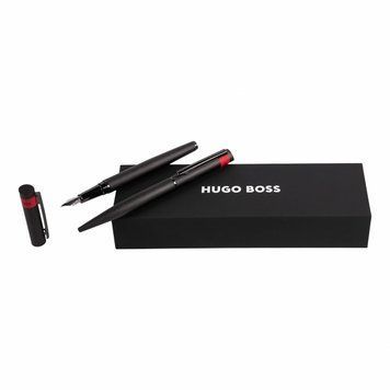 Набір Hugo Boss Diamond Black (кулькова ручка та перова ручка) (HPBP367A) HPBP367A фото