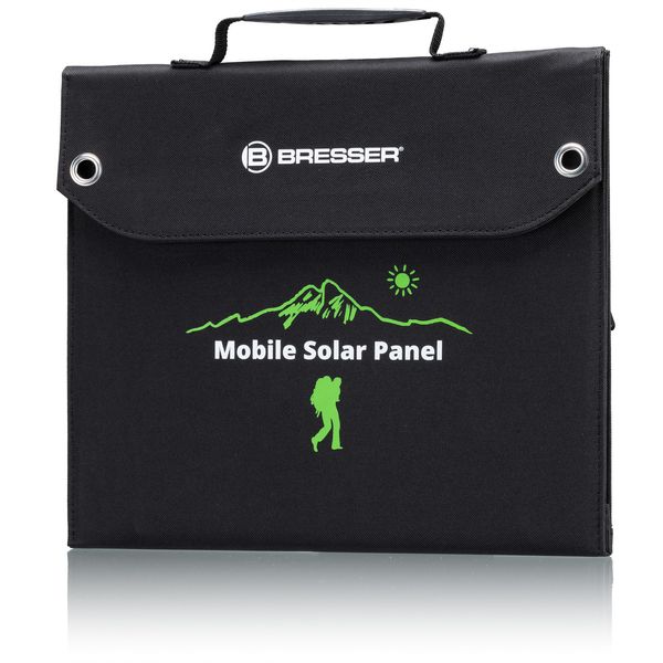 Портативний зарядний пристрій сонячна панель Bresser Mobile Solar Charger 40 Watt USB DC (3810040) 930149 фото