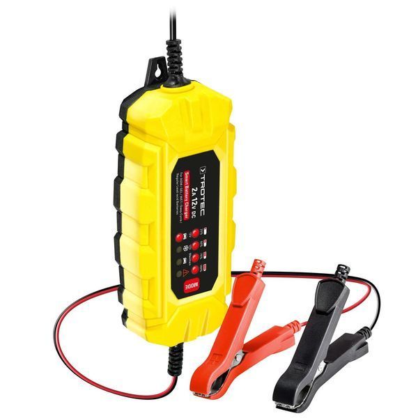 Зарядний пристрій для автомобільного акумулятора Trotec PBCS 2A, 12V, 4-60Ah (4675000001) DAS302833 фото