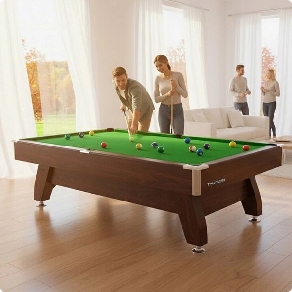 Більярдний стіл THUNDER BOLD-BROWN 9FT, 274 х 142 х 81 см BOLD-BROWN-9FT фото