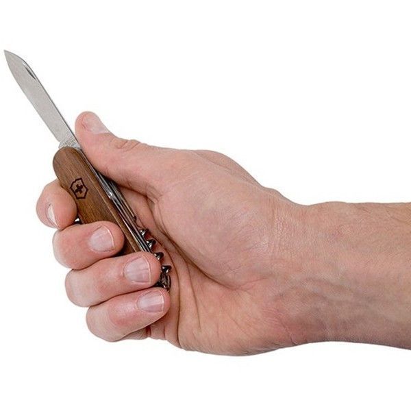 Складаний ніж Victorinox Huntsman Wood 9,1 см 1.3711.63B1 (блістер) 1.3711.63B1 фото