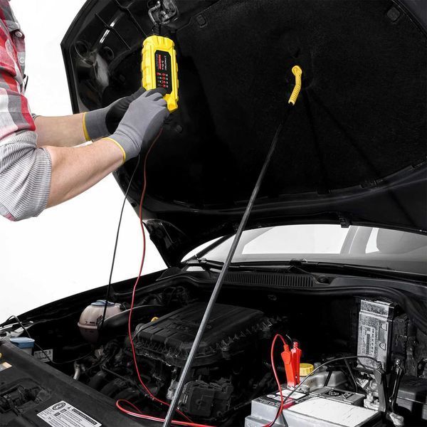 Зарядний пристрій для автомобільного акумулятора Trotec PBCS 2A, 12V, 4-60Ah (4675000001) DAS302833 фото