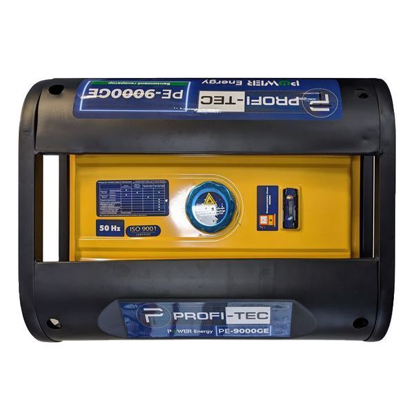 Генератор бензиновый PROFI-TEC PE-9000GE (8.0-8.5 кВт, электростартер) 005114P фото
