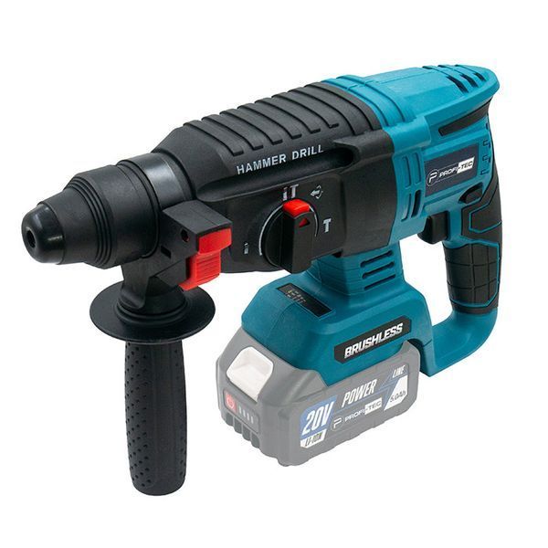 Акумуляторний набір інструментів PROFI-TEC Combo Set 4 POWERLine (CBH20BL, DHP485BL, DGA20BL, DTW500BL) (3&times;PT 005690P фото