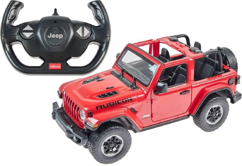 Машинка Rastar JEEP Wrangler Rubicon 1:14 Красный 454.00.43 фото