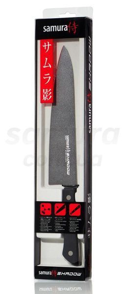 Нож кухонный Шеф, 208 мм, Samura "Shadow" (SH-0085) SH-0085 фото