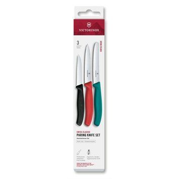 Набір ножів для чищення овочів Victorinox Swiss Classic 3 ножа чорн/черв/зел 6.7116.34C1 6.7116.34C1 фото