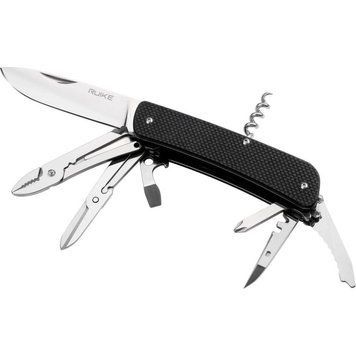 Багатофункціональний ніж Ruike Criterion L41, (8.5 см) 12C27 / G10 чорний, 22 інстр. L41-B фото