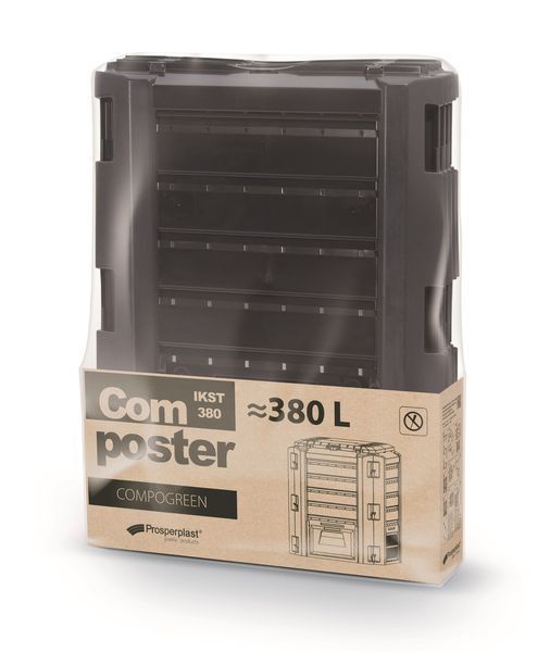 Компостер Prosperplast COMPOGREEN, черный, 380 л 5905197595498 фото