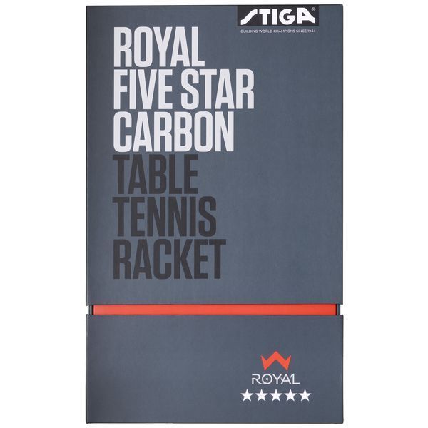 Ракетка для настільного тенісу Stiga Royal Five Star Carbon FL (1215-2818) 931106 фото