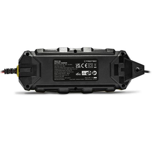 Зарядний пристрій для автомобільного акумулятора Trotec PBCS 10A, 12V, 4-200Ah (4675000015) DAS302836 фото