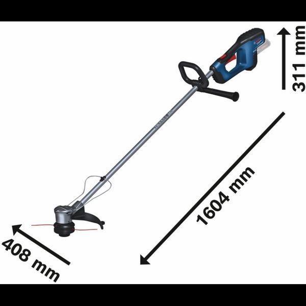 Акумуляторний безщітковий тример Bosch GRT 18V-33 (solo) 06008D0000 06008D0000 фото