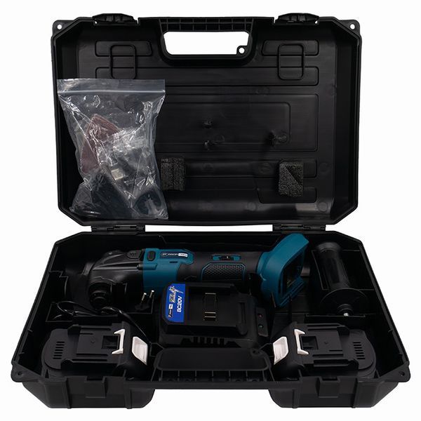 Акумуляторний мультитул (реноватор) PROFI-TEC PCM420BL POWERLine (2&times;PT2020MP (2.0 Аг), зарядний пристрій) 006292P фото