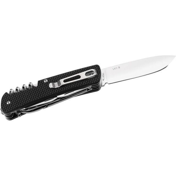 Багатофункціональний ніж Ruike Criterion L41, (8.5 см) 12C27 / G10 чорний, 22 інстр. L41-B фото