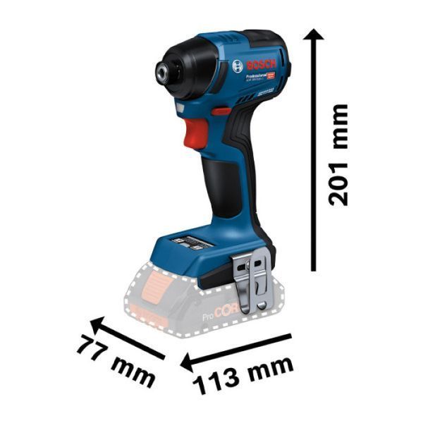 Акумуляторний ударний гайкокрут Bosch GDR 18V-220 C (solo, C ) 06019L6000 06019L6000 фото