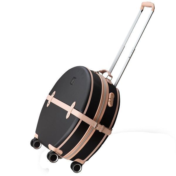 Чемодан Semi Line 20" (S) Black/Pink Cream (T5671-2) DAS302670 фото