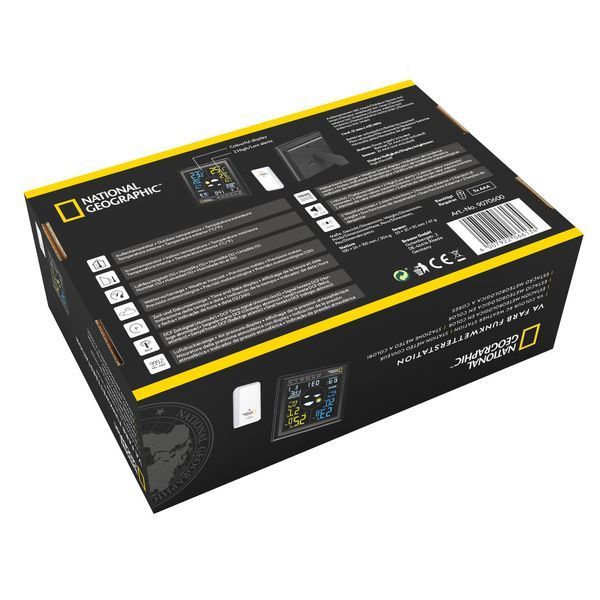 Метеостанція National Geographic VA Colour (Black) (9070600) 929327 фото
