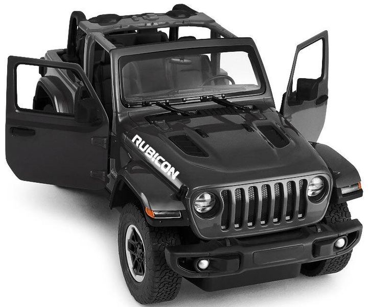 Машинка Rastar JEEP Wrangler Rubicon 1:14. Колір: чорний 454.00.29 фото