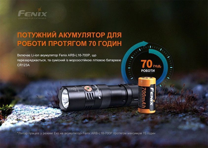 Ліхтар ручний Fenix PD25R PD25R фото