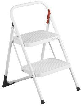 Драбина Rolser Taburete M/10 UNE 2 щаблі Blanco (MET003-1024) 931176 фото