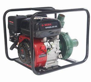 Мотопомпа WEIMA WMQBL65-55 (бензин, високонапорная, напор 60м, хорошо для капельного) 15002 фото