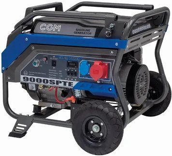 Генератор бензиновий однофазний CGM 9000SPE 9000SPE фото