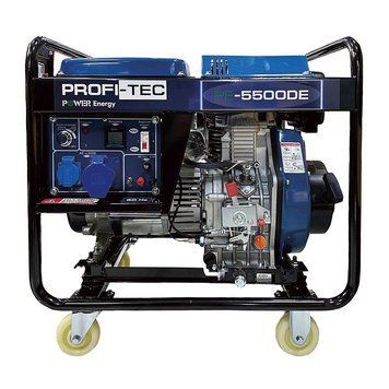 Генератор дизельный PROFI-TEC PE-5500DE (5.5 кВт, электростартер) 004767P фото