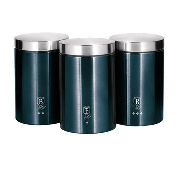 Набір контейнерів Berlinger Haus Metallic Line Aquamarine Edition (BH-6271) BH-6271 фото