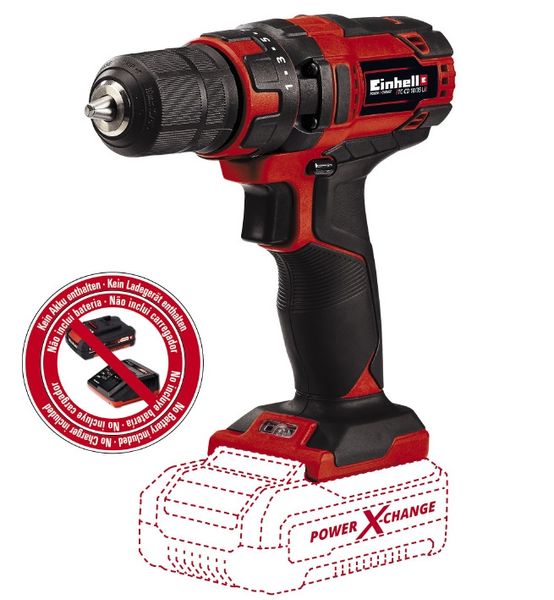 Акумуляторна дриль Einhell TC-CD 18/35 Li - Solo (4513927) 4513927 фото